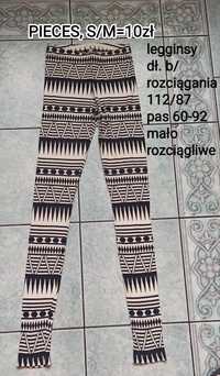 Legginsy młodzieżowe, damskie Pieces.