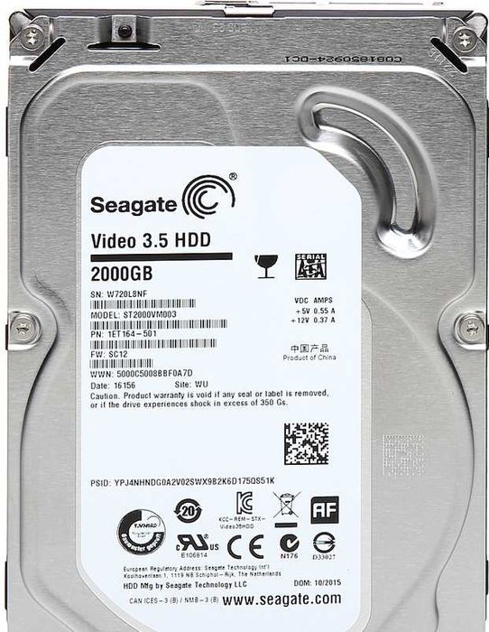 Seagate Pipeline HD 2TB 3,5 hdd 100% sprawny