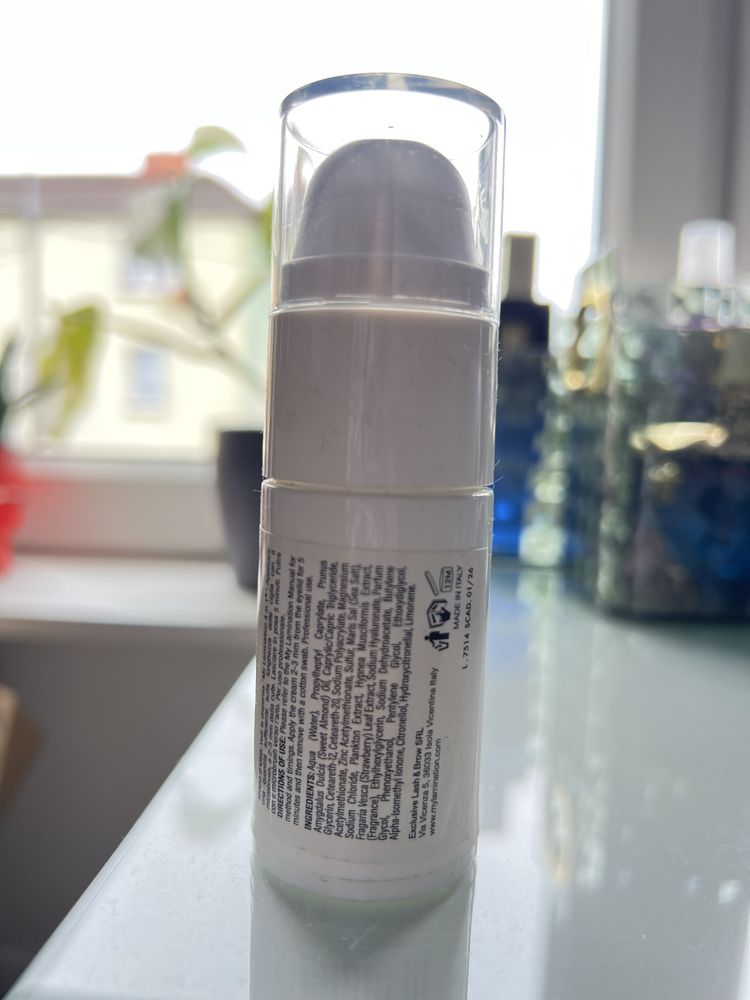 Mineral Lash Brow maska odżywka BTX do brwi i rzęs My Lamination