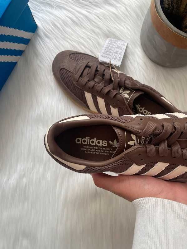 Buty codzienne adidas SambaOG Brown Espadryle R.38