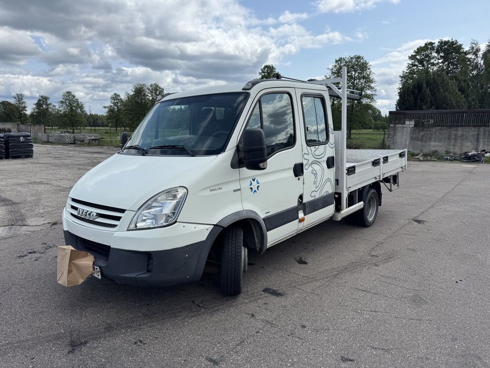 Iveco Daily 35c Doka HDS Dźwig Żuraw Hiab Udt Bliźniak 160 tys km