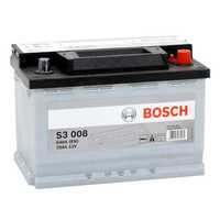 Akumulator Bosch S3 008 12V 70Ah 640A Dostawa i montaż gratis Gdańsk