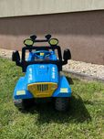 Samochodzik policyjny na pedala dla dziecka Jeep terenowy