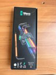 Набір Г-подібних ключів WERA 950/9 Hex-Plus Multicolour 3