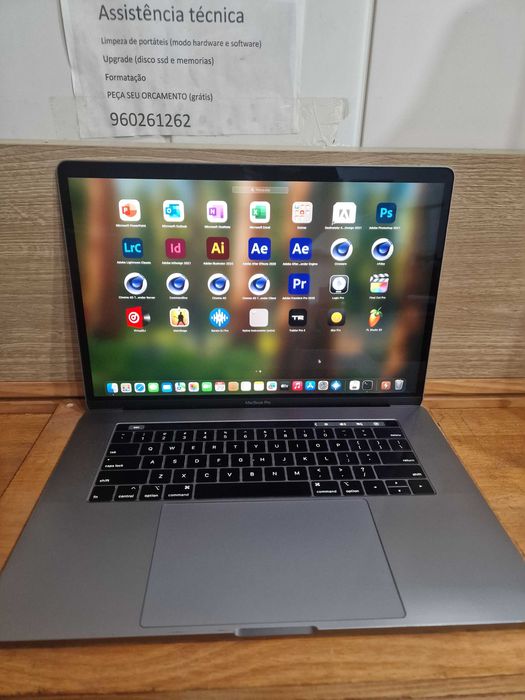MacBook Pro TOUCH BAR 16 pol 2018 16gb ram 1 TB