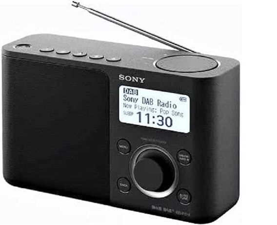 радіоприймач годинник  Sony XDR-S61D Black