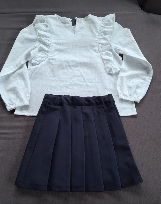 Zestaw Cocodrillo spódnica/ bluzka 128