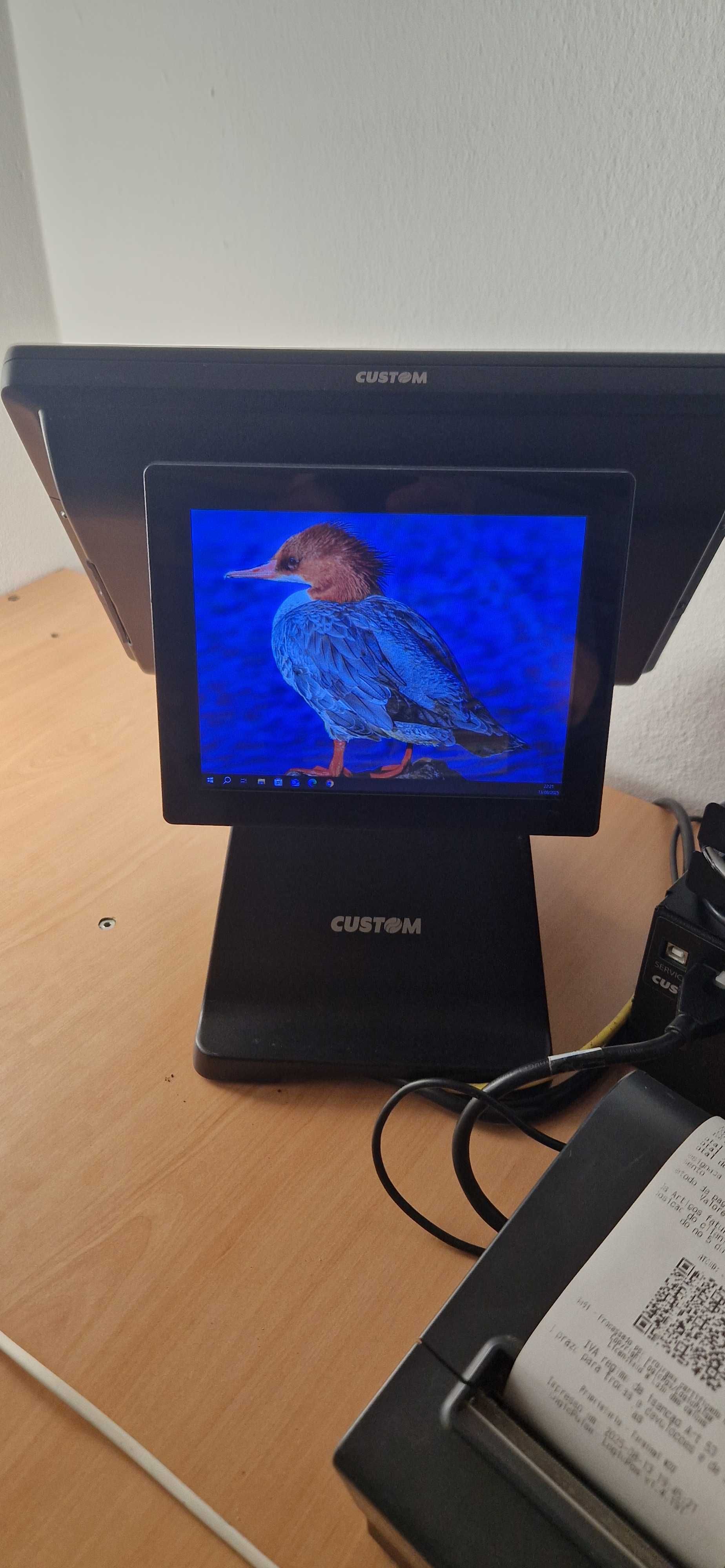 POS monitor Tátil CPU i5  RAM8G | Win 10Pro | impressora térmica 80mm