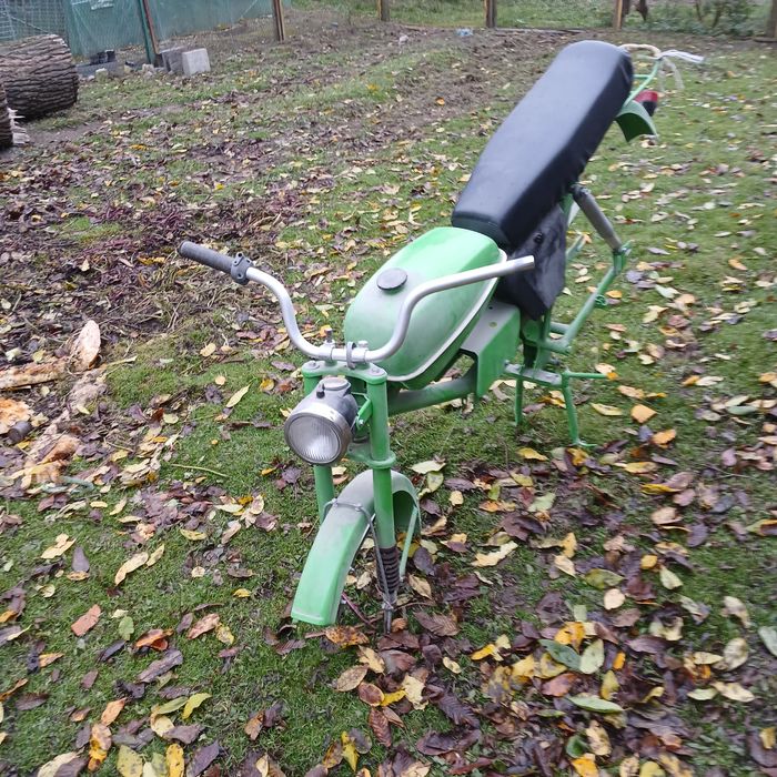 Rama Romet Ogar 200 po malowaniu