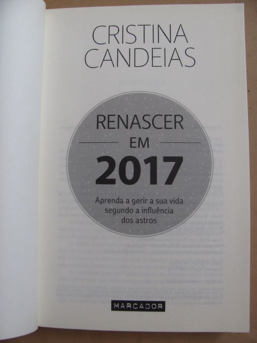 Renascer em 2017 de Cristina Candeias