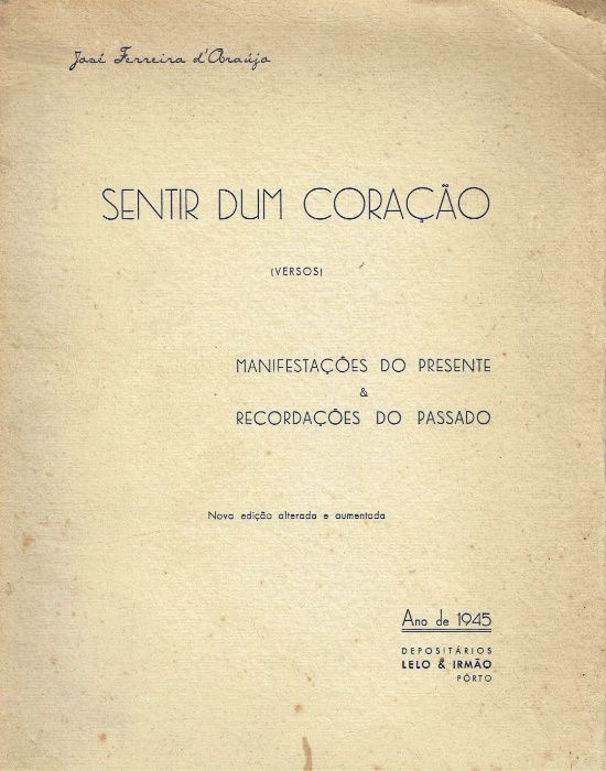 8911 Sentir dum Coração de José Ferreira d’Araújo