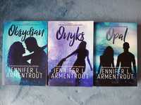 Obsydian, Onyks, Opal - Jennifer L. Armentrout, seria lux tom 1-3