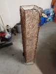 TRIO RATTANOWA lampa podłogowa 120cm