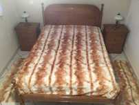 Colcha para cama de casal vintage em pelo Microfibra