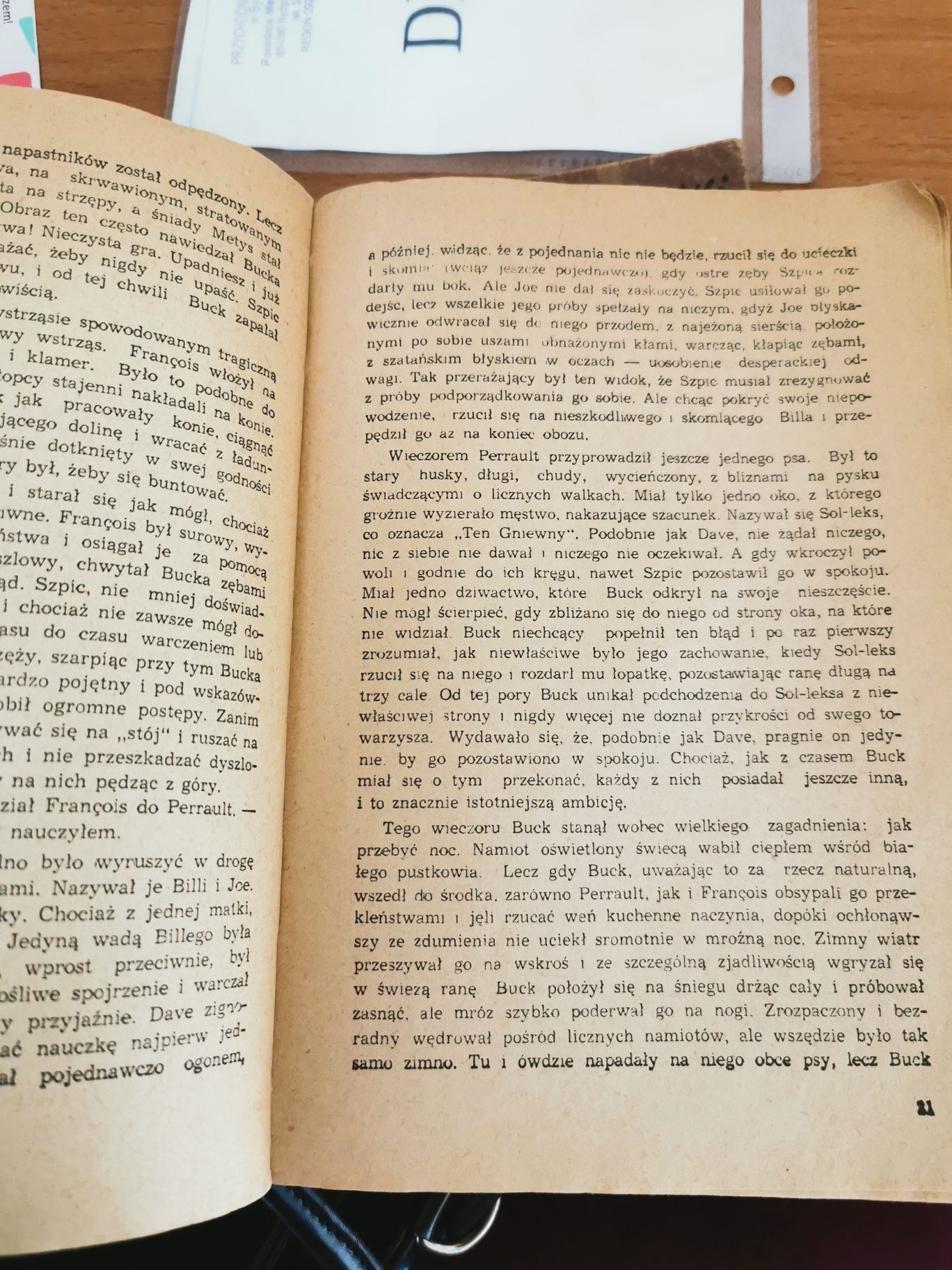 Jack London Zew krwi 1955 rok