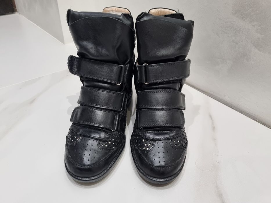 Сапоги, ботфорты, натуральная кожа Zara,Isabel Marant,Sasha Fabiani