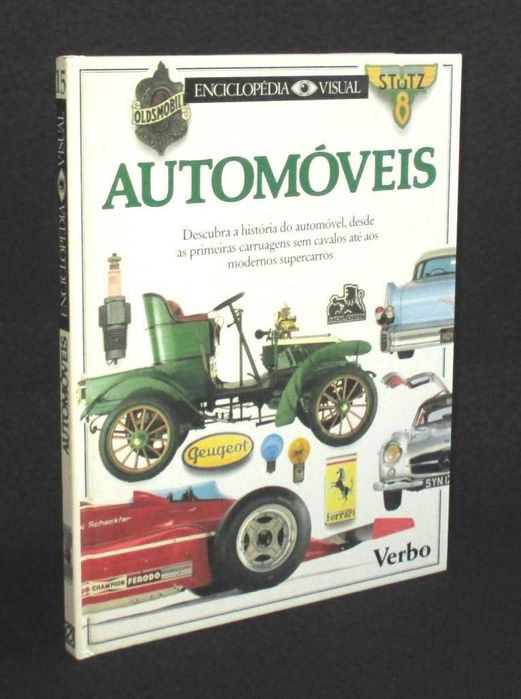 Livro Automóveis Enciclopédia Visual Verbo