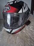 Kask motocyklowy Airoh + intercom SENA