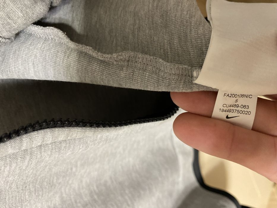 Зип худи nike tech fleece
