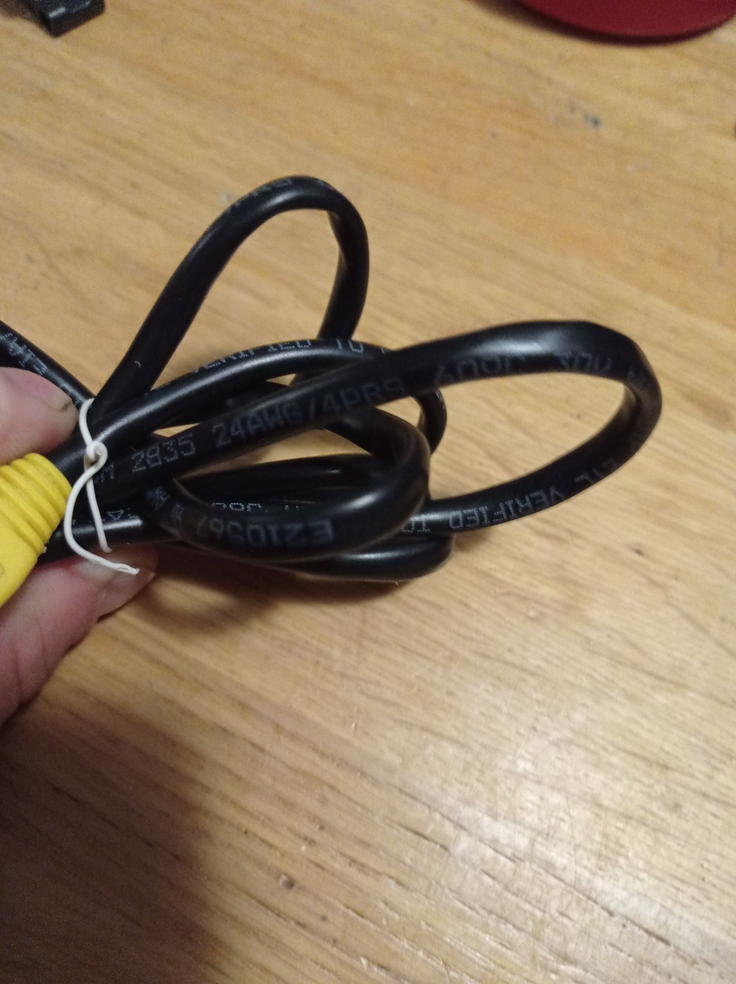 Kabel Ethernet 1.2m lekko używana