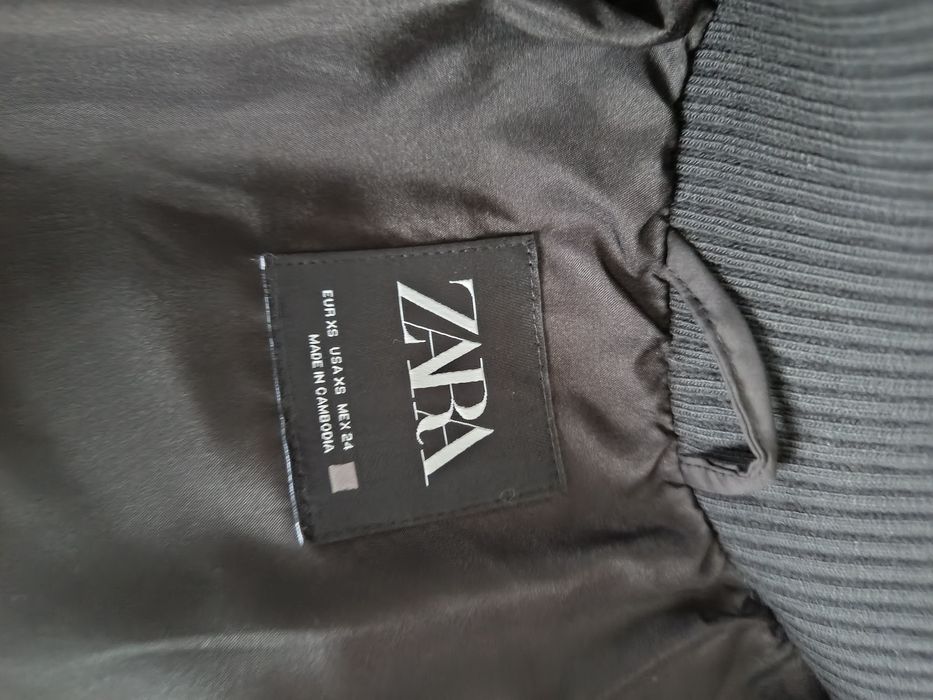 Zara нова куртка пуховик