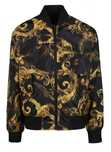 VERSACE JEANS COUTURE włoska kurtka bomber jacket BLACK/GOLD
