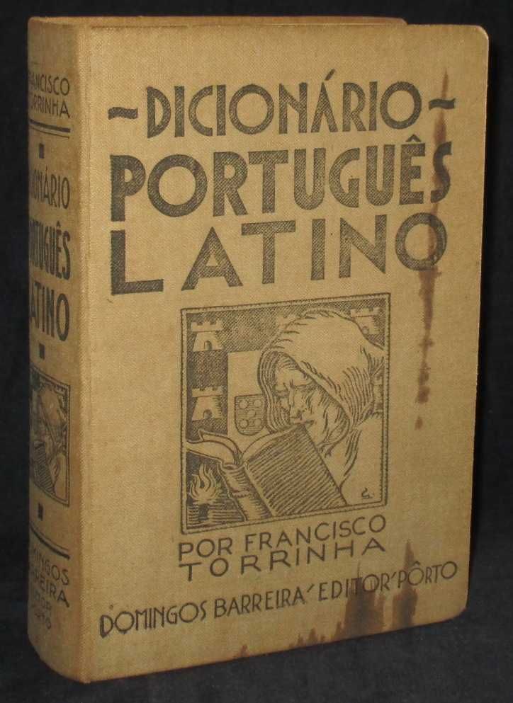 Livro Dicionário Latino Português Francisco Torrinha