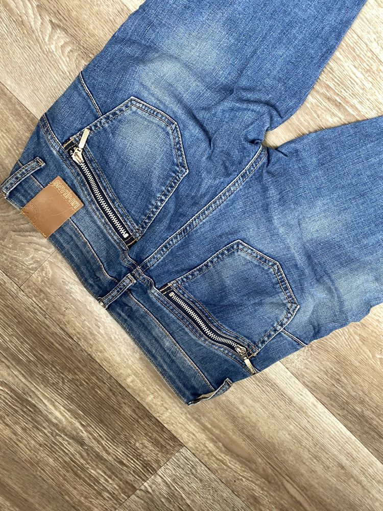 Liu Jo Jeans spodnie dżinsy jeansy z niskim stanem vintage y2k