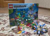Lego Minecraft конструктор лего серії Майнкрафт БитвазЗВартовим (21180
