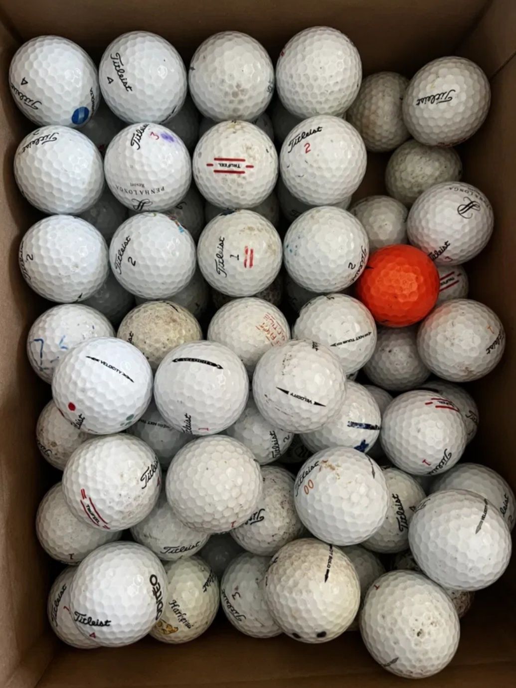 20 Bolas de golf em perfeito estado