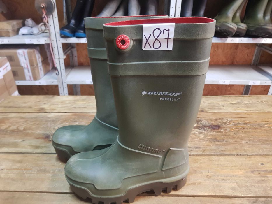 Kalosze robocze DUNLOP rozm 41 wkł 27 cm S3