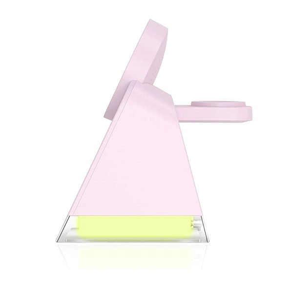 Ładowarka indukcyjna Tech-Protect QI15W-A43/3w1 MagSafe - różowa
