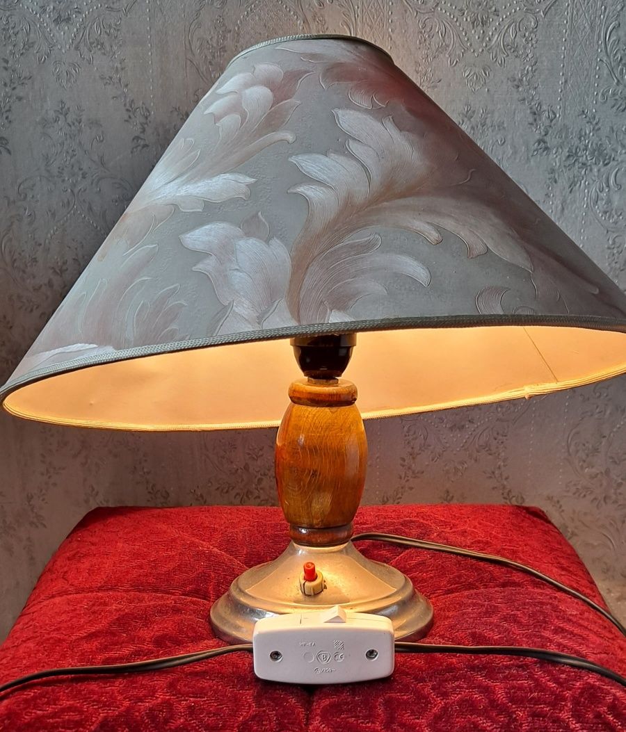 Lampka nocna PRL vintage