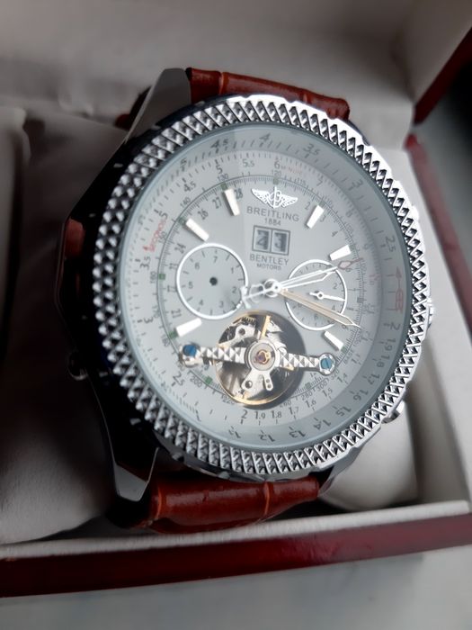 Breitling For Bentley Motors zegarek piękny masywny nowy folia