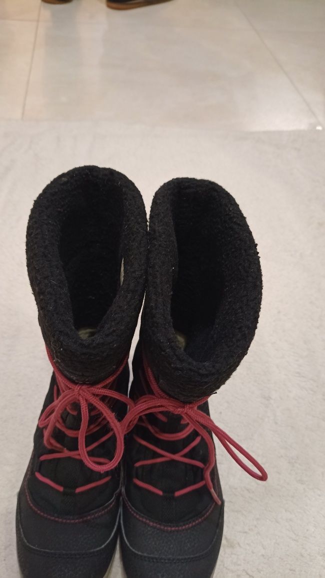 Buty zimowe śniegowce kozaki, nieprzemakalne, Gore-Tex Viking 34
