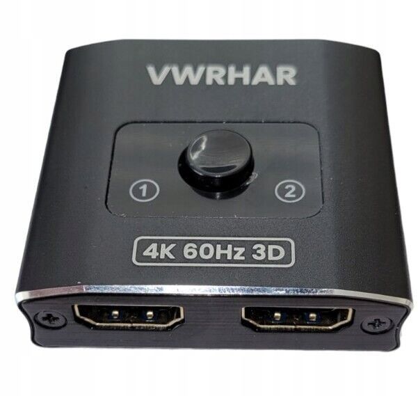 Splitter Vwrhar Hw-002rozdzielacz Hdmi Switch 4k 60Hz 3d