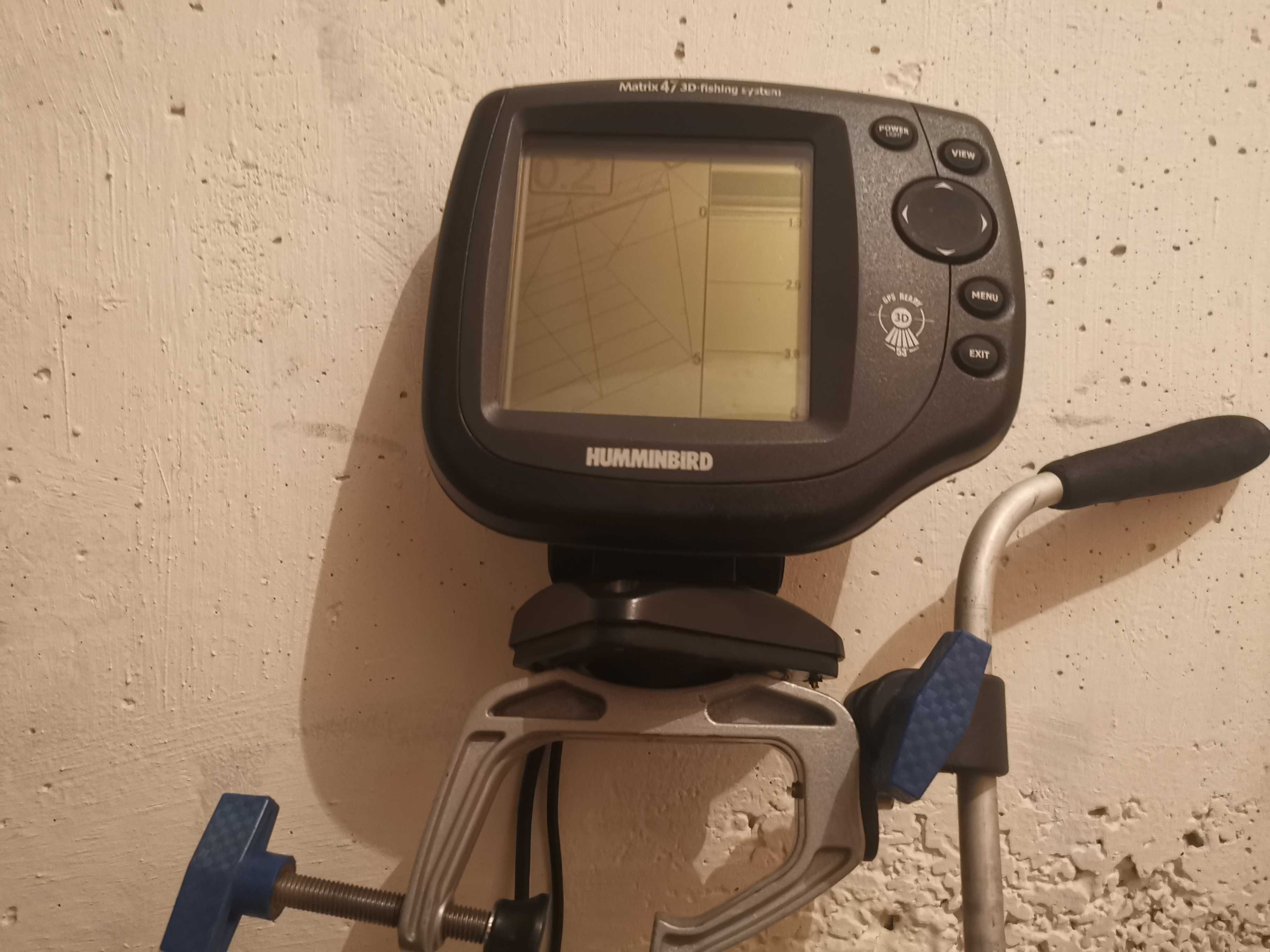 Echosonda Humminbird Matrix 47 3D -fishing system