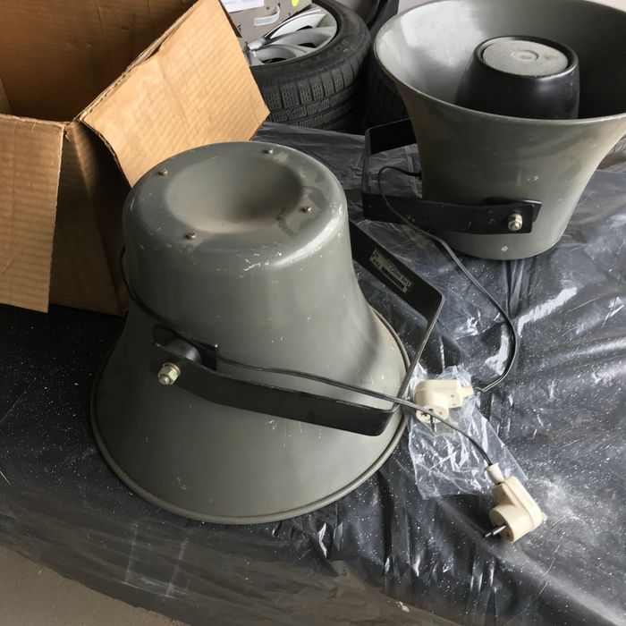 Unitra/Tonsil głośnik tubowy GZT 40/10 PRL megafon lata 70