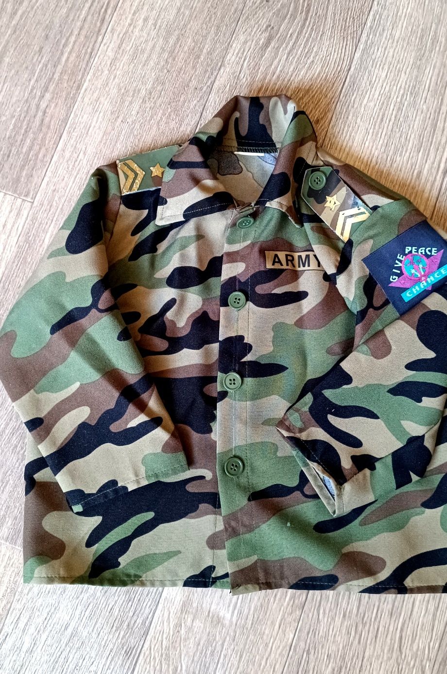 Детский костюм в комуфляже "Army" куртка,штаны, кепка.