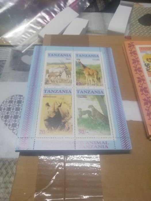 Selos blocos Tanzânia