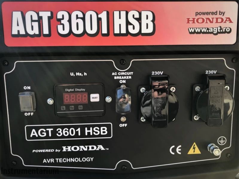 Генератор AGT 3601 HSB TTL Honda GX200