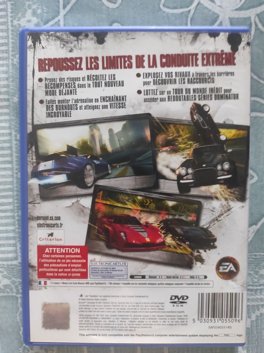 Burnout Dominator PS2