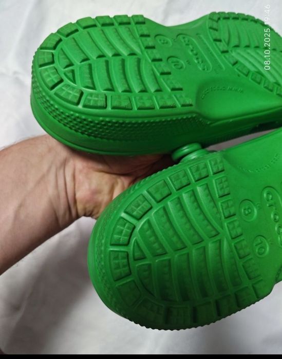 Тапки шльопанці Crocs m8/w10 40/41р