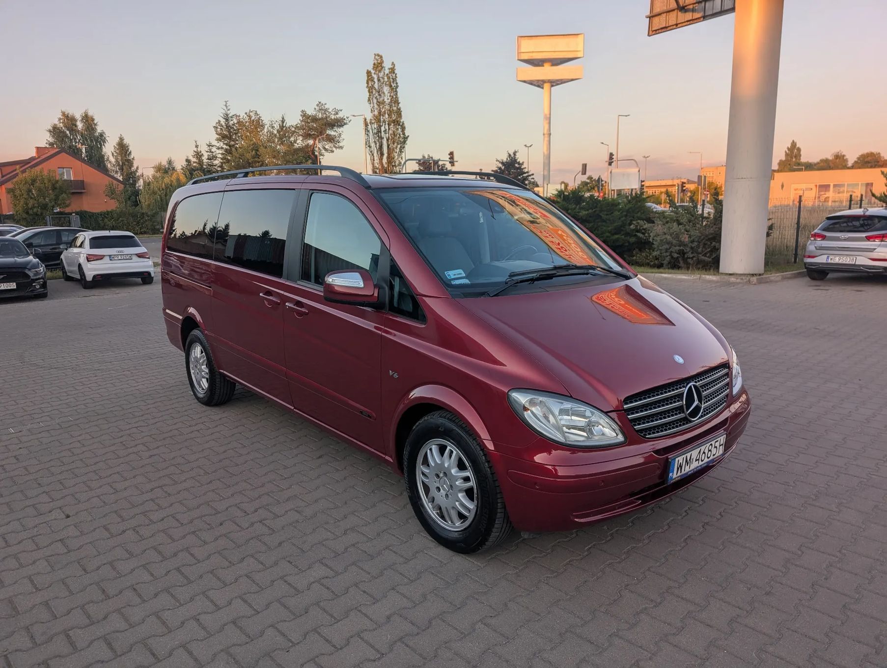 Mercedes-Benz Viano 3.0 V6 CDI, Salon PL, Warszawa, 8 miejsc, Warszawa