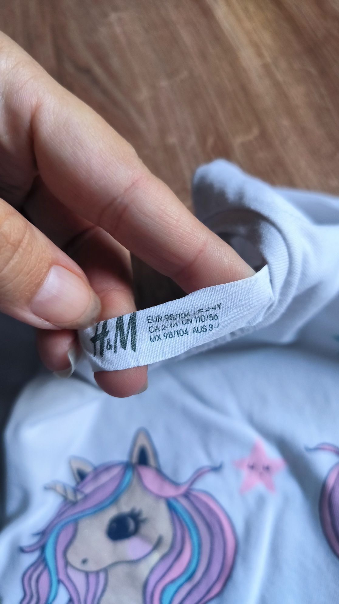 Bluzki dziewczęce Primark, H&M rozm 98