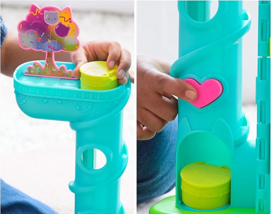 DUŻY Koci Domek Gabi Interaktywny + Laleczka + Dźwięki