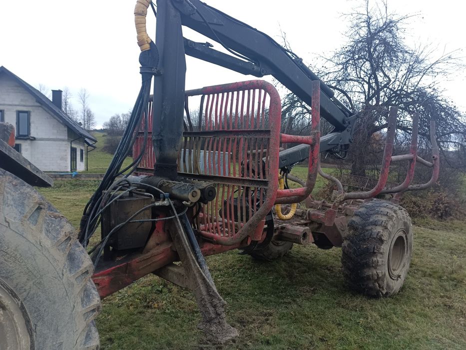 Przyczepa leśna hds lkt kockums