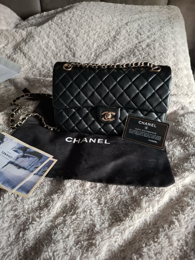 Chanel***torebka double flag bag chanelka