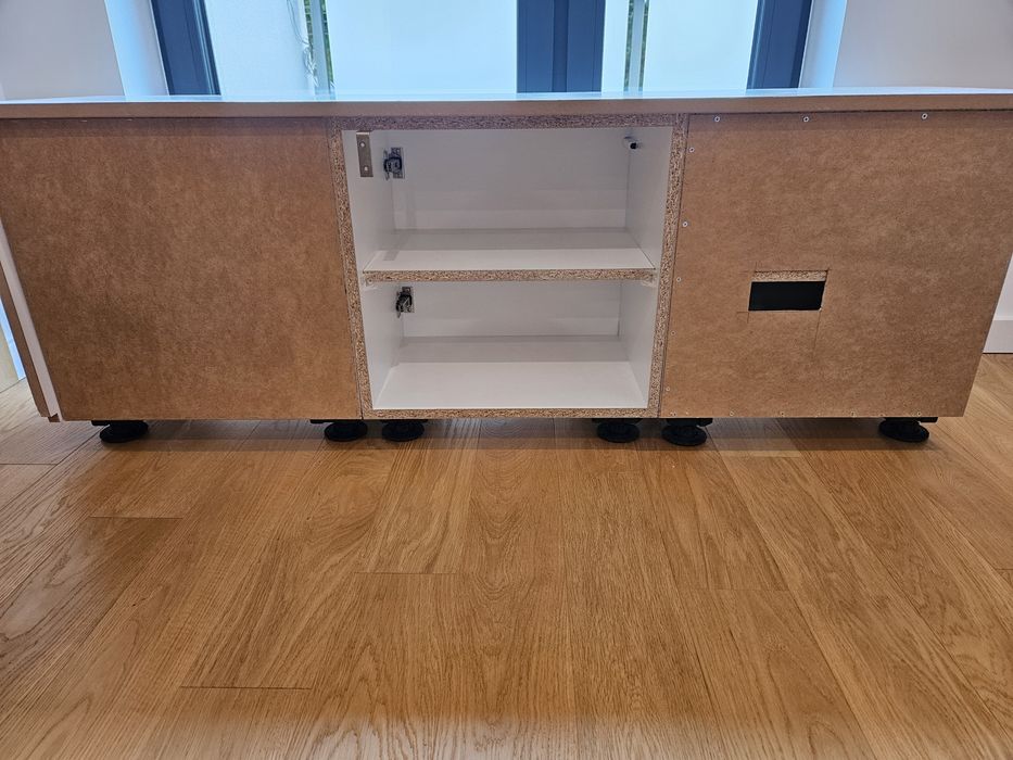 Szafka komoda biała