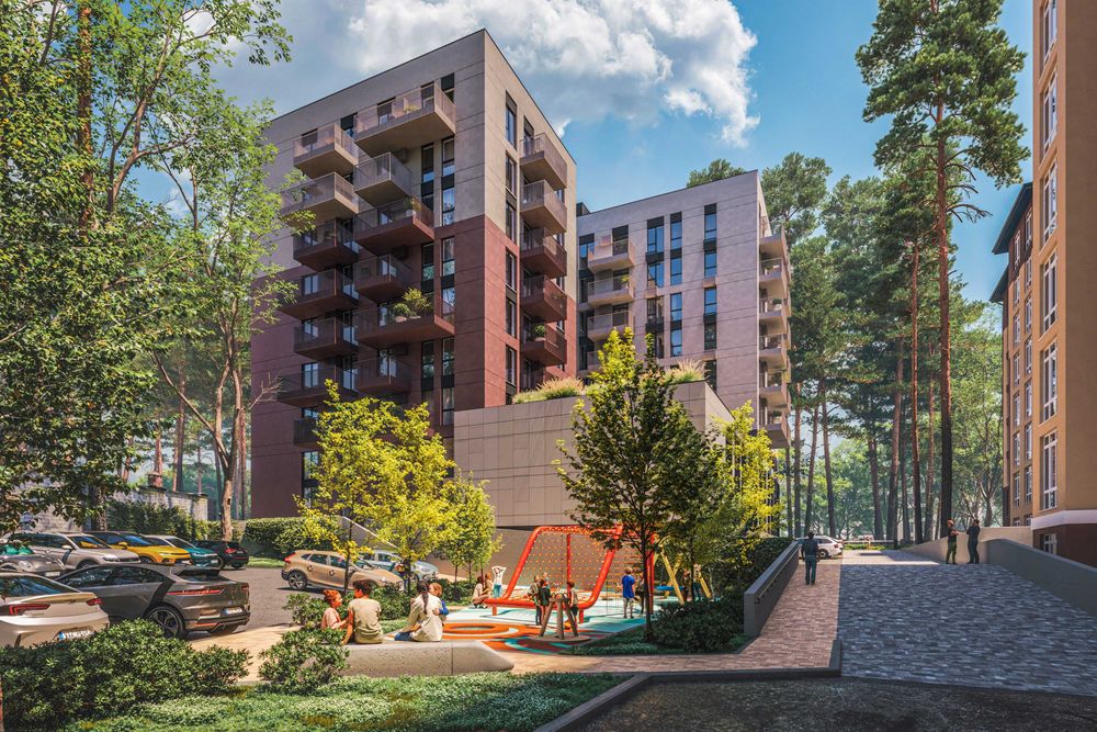 Продаж 1-к. квартири 32м2. З підземним паркінгом. Ірпінь